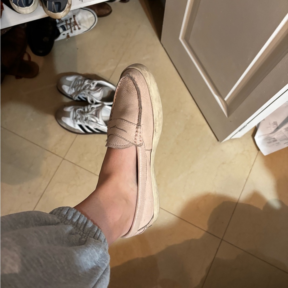 Cole Haan Light Beige Loafers